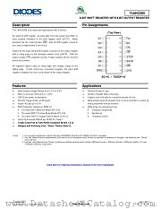 74AHC595S16-13 datasheet pdf Diodes