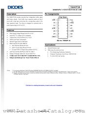74AHCT125T14-13 datasheet pdf Diodes