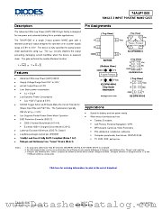 74AUP1G00FS3-7 datasheet pdf Diodes
