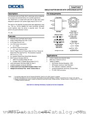 74AUP1G07FW4-7 datasheet pdf Diodes