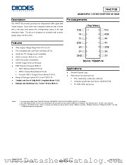 74HCT126S14-13 datasheet pdf Diodes