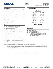 74LV08AT14-13 datasheet pdf Diodes