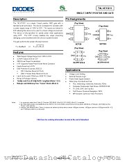 74LVC1G11DW-7 datasheet pdf Diodes