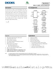 74LVC1G14W5-7 datasheet pdf Diodes