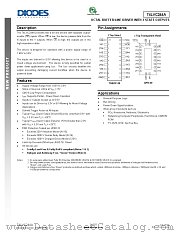 74LVC244AT20-13 datasheet pdf Diodes