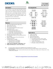 74LVC2G04FZ4-7 datasheet pdf Diodes
