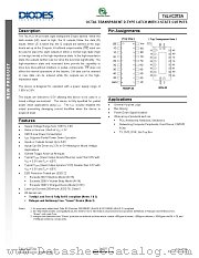 74LVC373A datasheet pdf Diodes