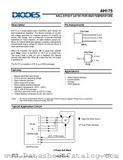 AH175-WG-7-A datasheet pdf Diodes