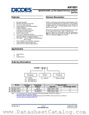 AH1801-FJG-7 datasheet pdf Diodes