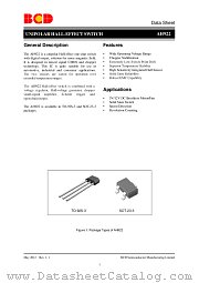 AH922NTR-G1 datasheet pdf Diodes