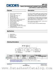 AP133-WG-7 datasheet pdf Diodes