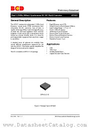 AP3422DNTR-G1 datasheet pdf Diodes