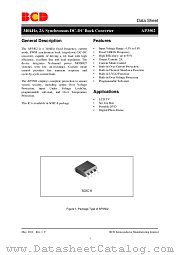AP3502 datasheet pdf Diodes