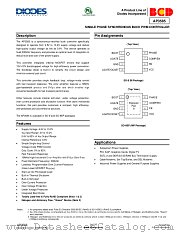 AP3585 datasheet pdf Diodes