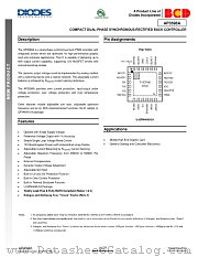 AP3598AFNTR-G1 datasheet pdf Diodes