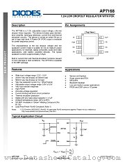 AP7168-SPG-13 datasheet pdf Diodes
