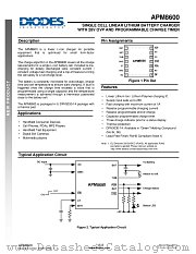 APM8600FB-7 datasheet pdf Diodes