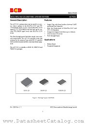 AZ75232GSTR-E1 datasheet pdf Diodes