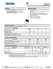 B130LAW-7-F datasheet pdf Diodes