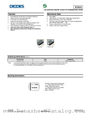 B130LB-13-F datasheet pdf Diodes