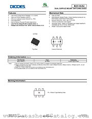 BAS116UDJ-7 datasheet pdf Diodes
