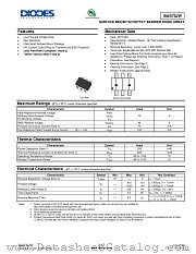BAS70JW-7-F datasheet pdf Diodes