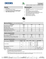 BAT54WS-7-F datasheet pdf Diodes