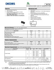 BAT750-7-F datasheet pdf Diodes