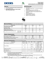 BAV116W-7-F datasheet pdf Diodes