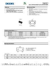BAV170-7-F datasheet pdf Diodes