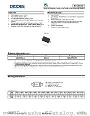 BAV3004W-7-F datasheet pdf Diodes