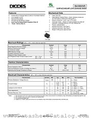 BAV3004WS-7 datasheet pdf Diodes