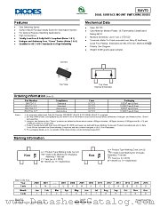 BAV70-7-F datasheet pdf Diodes