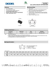 BAV99W-7-F datasheet pdf Diodes