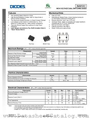 BAW101V datasheet pdf Diodes