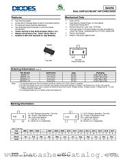 BAW56-7-F datasheet pdf Diodes