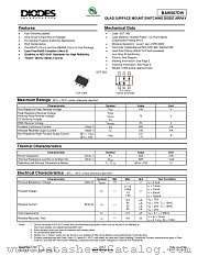 BAW567DW-7-F datasheet pdf Diodes