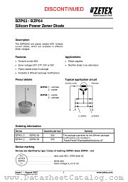 BZP63 datasheet pdf Diodes