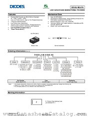 D5V0L1B2LP4-7B datasheet pdf Diodes