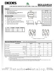 DCX142TH-7 datasheet pdf Diodes