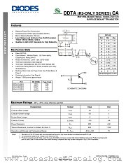DDTA144GCA-7-F datasheet pdf Diodes