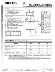 DDTA144GE-7-F datasheet pdf Diodes