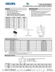 DDTA144VE-7-F datasheet pdf Diodes