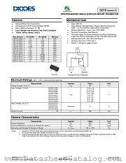 DDTD113ZC-7-F datasheet pdf Diodes