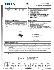 DESD2CAN2SOQ-7 datasheet pdf Diodes