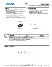 DESD5V0S1BLD-7B datasheet pdf Diodes
