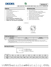 DMC2004LPK-7 datasheet pdf Diodes