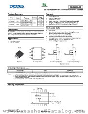 DMC3025LSD-13 datasheet pdf Diodes