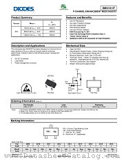DMG1013T-7 datasheet pdf Diodes