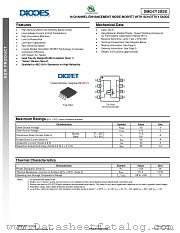DMG4712SSS-13 datasheet pdf Diodes